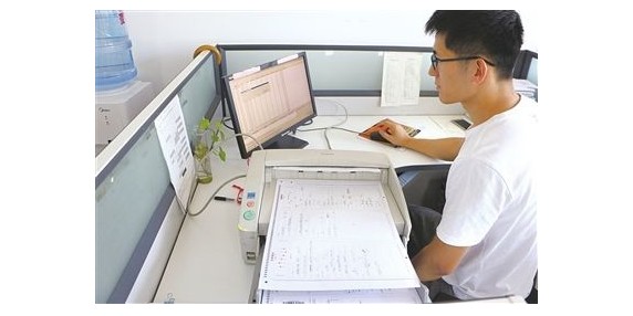 网上阅卷的统计较为完善